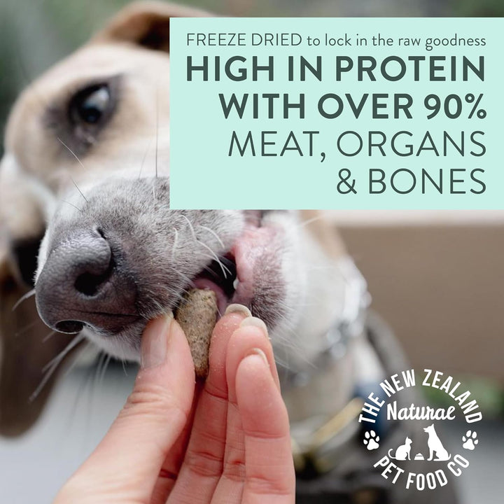 “WOOF Duck Recipe Freeze-Dried Dog Food, High Protein 2.2 lb”