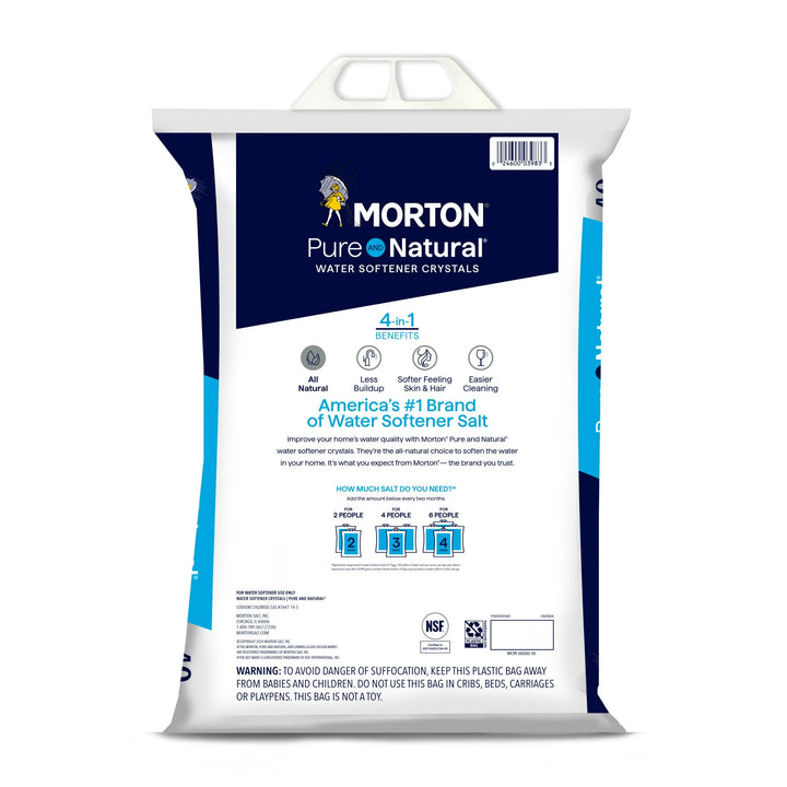 Water Softener Salt Crystals