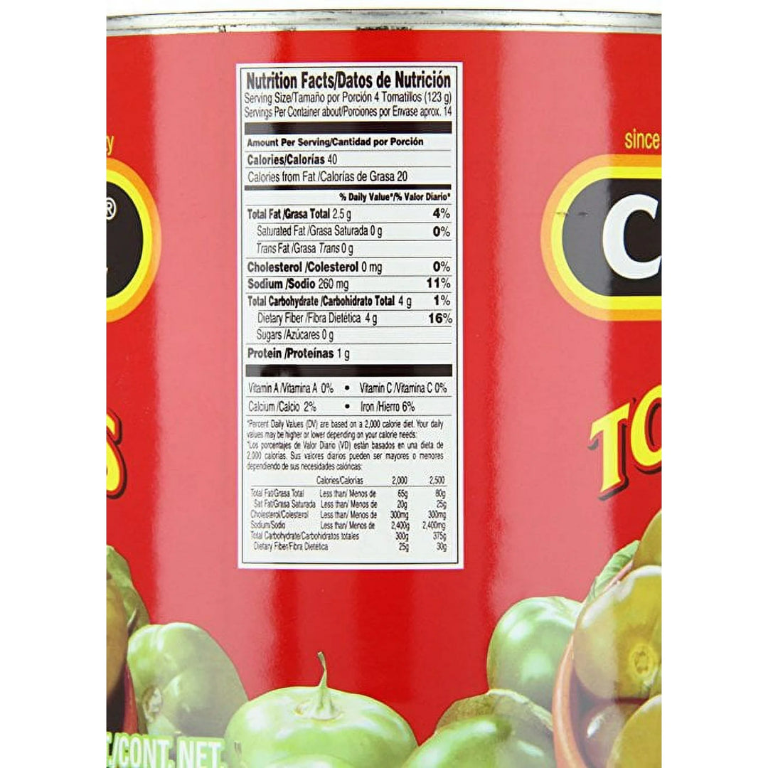 Green Tomatillos 28 Oz
