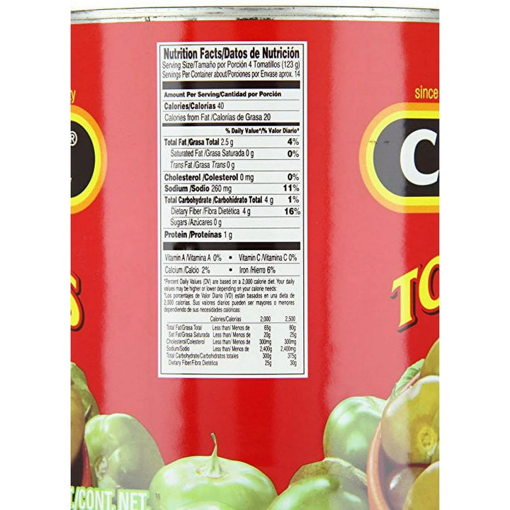 Green Tomatillos 28 Oz