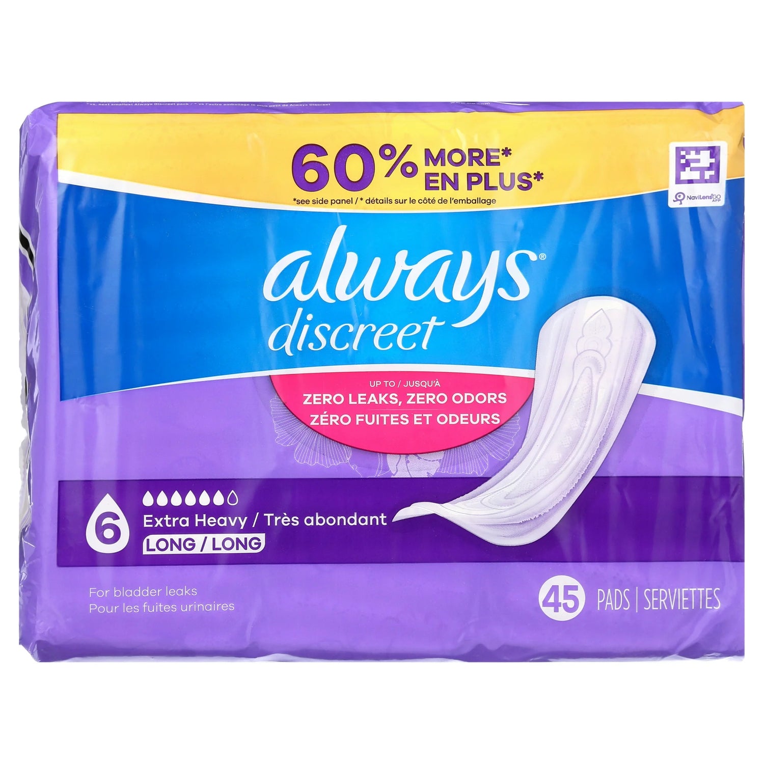 Incontinence Pads Long Length