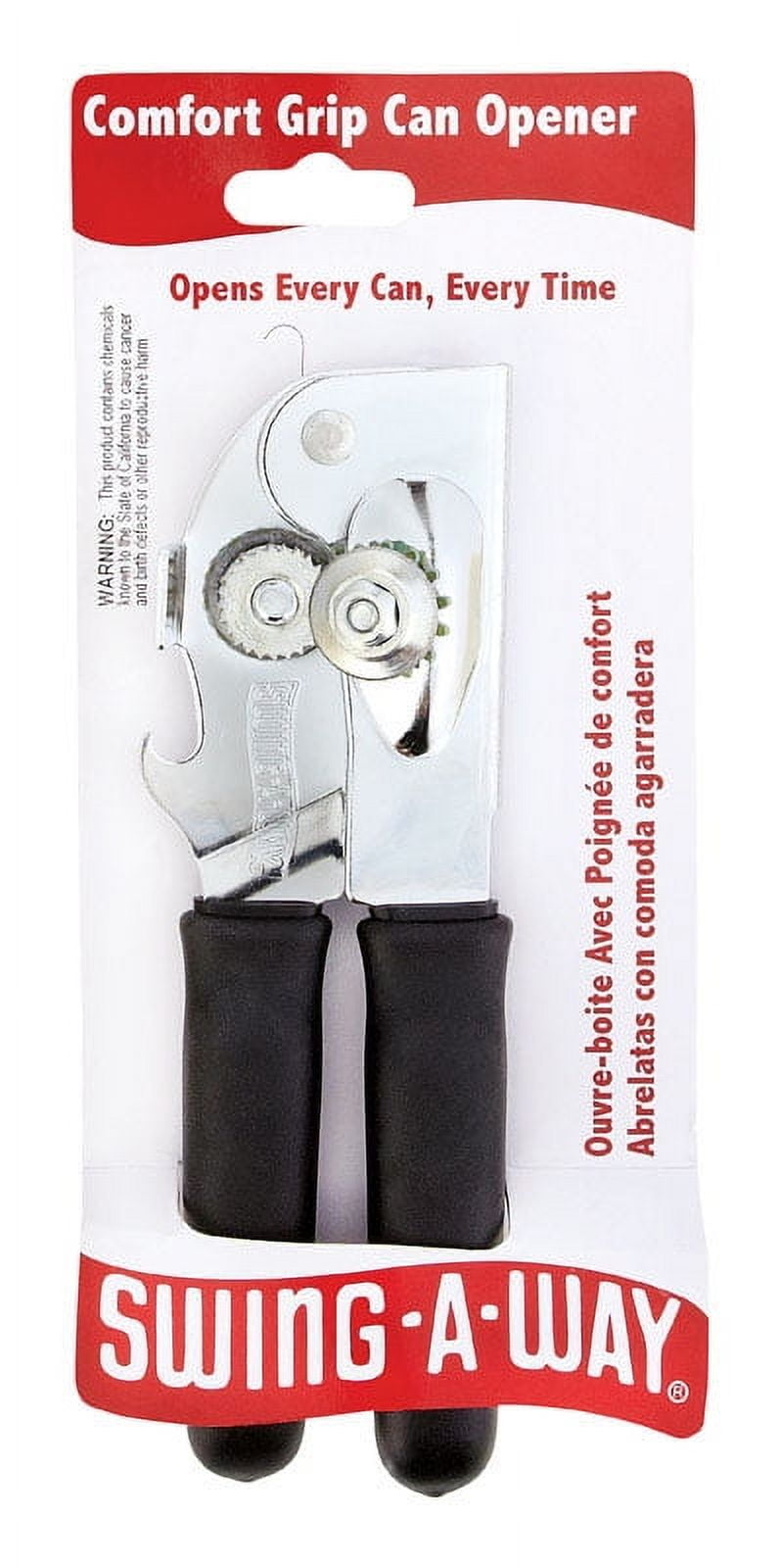 Black Steel Can Opener