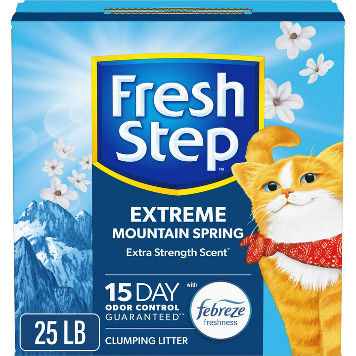Extreme Clumping Cat Litter with Febreze Fresh Scent