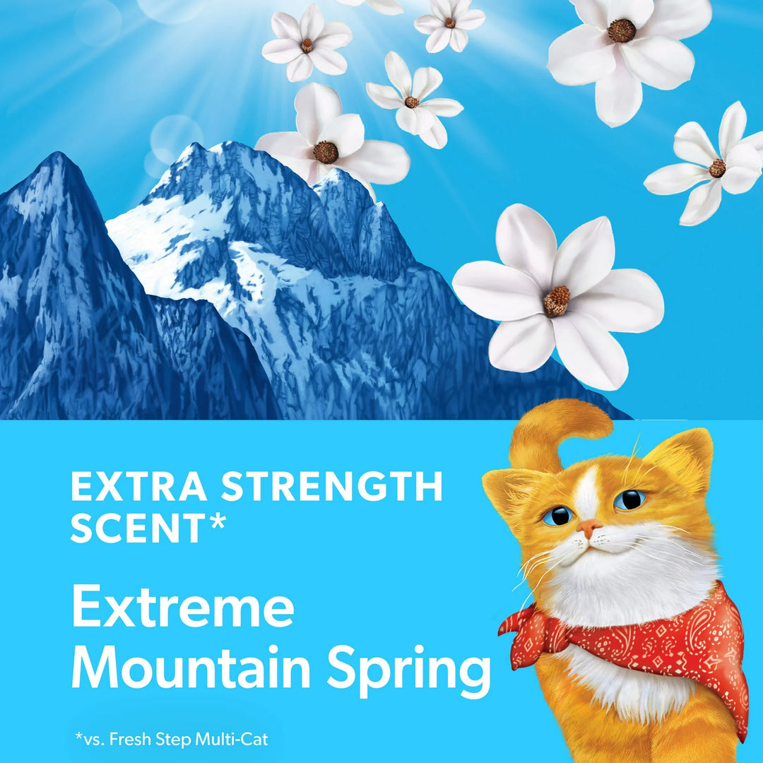 Extreme Clumping Cat Litter with Febreze Fresh Scent