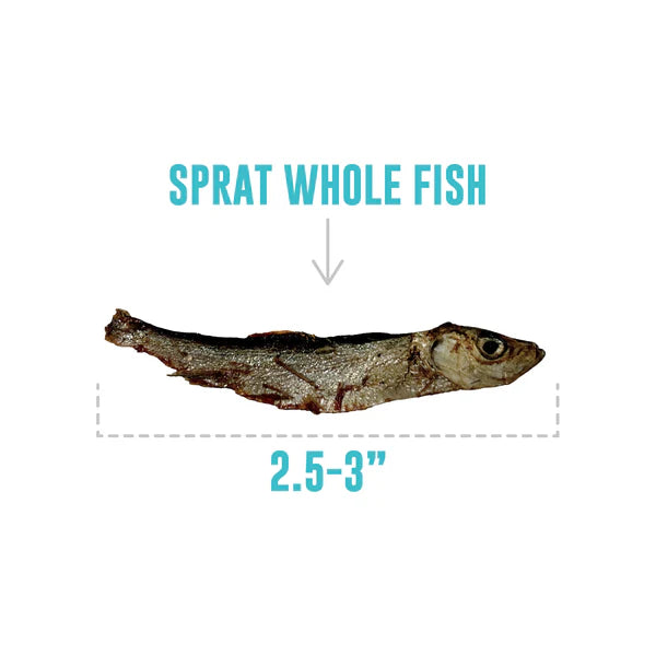 Sprats Whole Fish Dog Treats