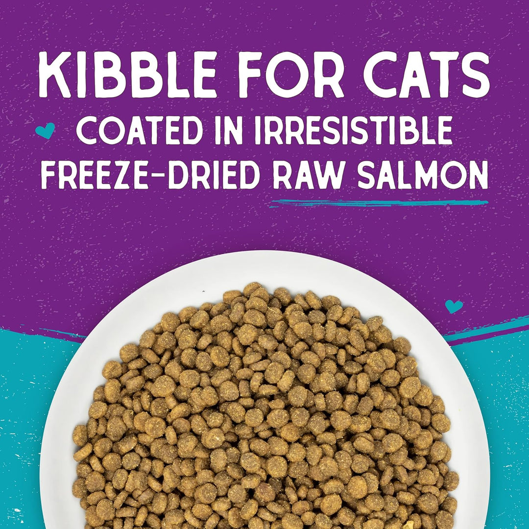Grain-Free Raw Coated Salmon Cat Food