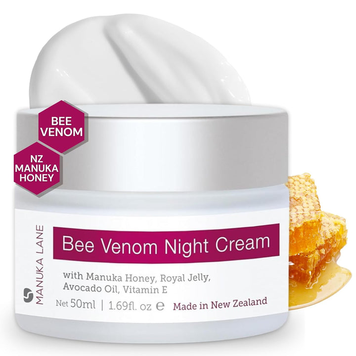 Bee Venom Night Cream with Almond Oil & Vitamin E