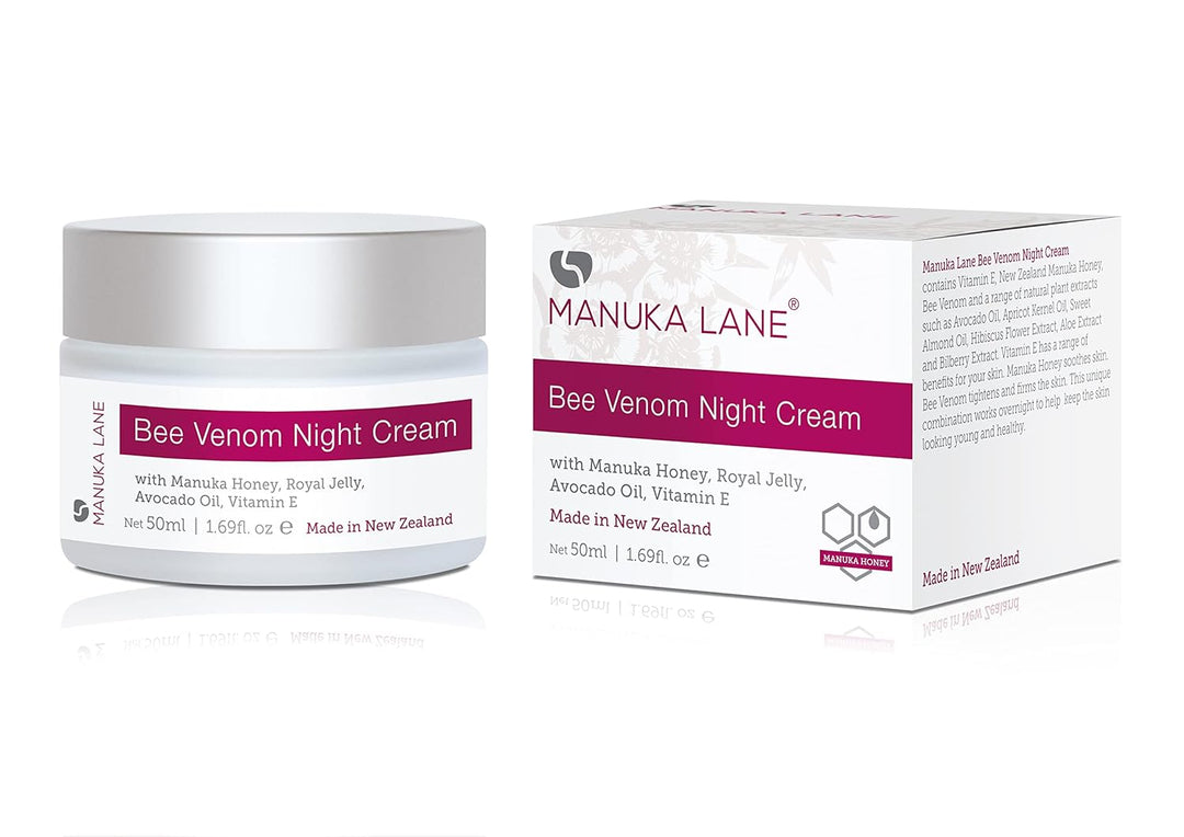 Bee Venom Night Cream with Almond Oil & Vitamin E