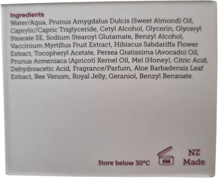 Bee Venom Night Cream with Almond Oil & Vitamin E