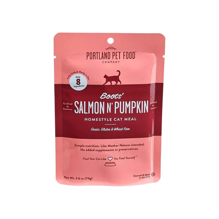 Cat Meals - Boots' Salmon N' Pumpkin